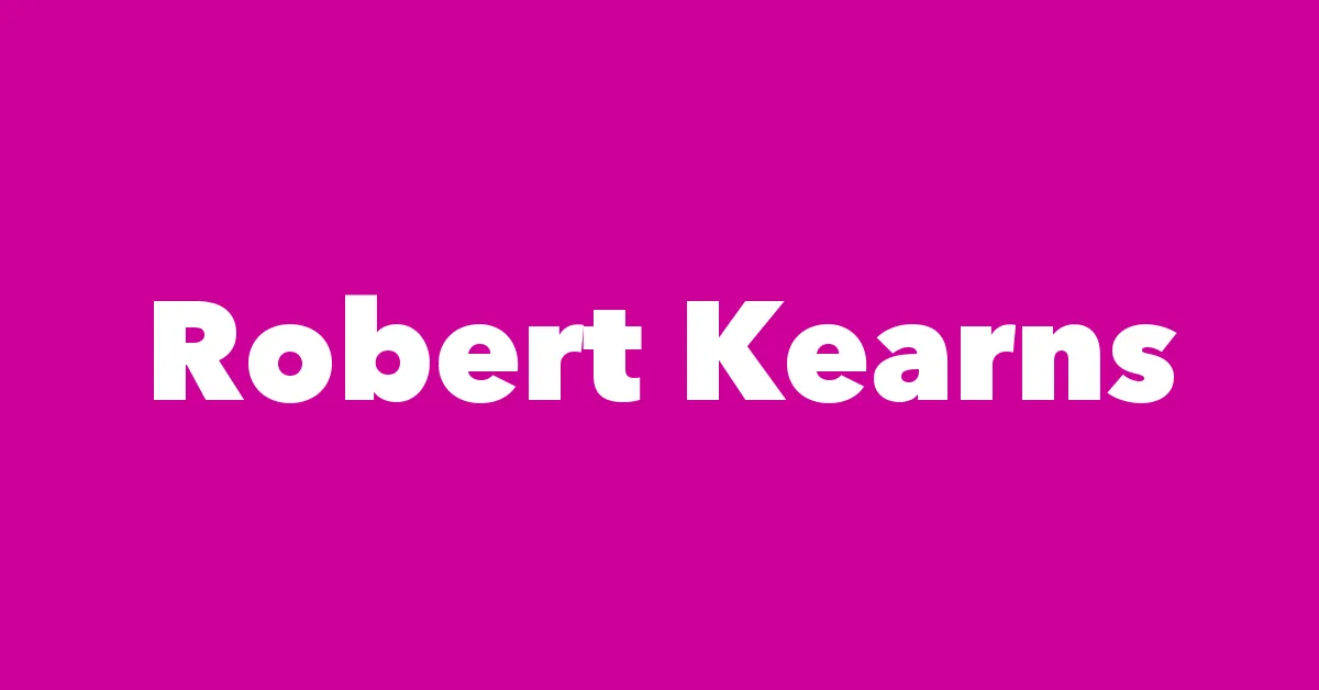 Robert Kearns